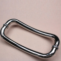 Stainless steel material O Shape glass Door pull Handle